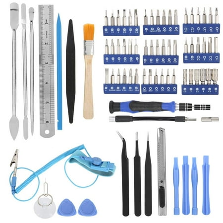 Tbest 80 In 1 Electronic Opening Repair Hand Tool Kit Screwdriver Set for Phone Laptop PC, Electronic Tool Kit, Electronic Repair Tool (Best Pc Repair Tools)