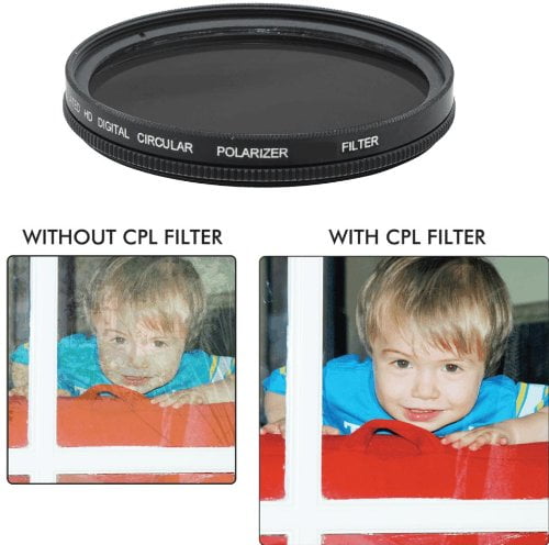 Nikon AF-S DX Micro NIKKOR 85mm f//3.5G ED VR Lens Nikon 55-200mm f//4-5.6G ED AF-S DX Autofocus Lens 52mm Pro series Multi-Coated High Resolution Polarized Filter For Nikon 40mm f//2.8G AF-S DX Micro-Nikkor Lens