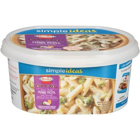 Hormel Country Crock Simple Ideas Four-Cheese Penne Pasta with Broccoli ...