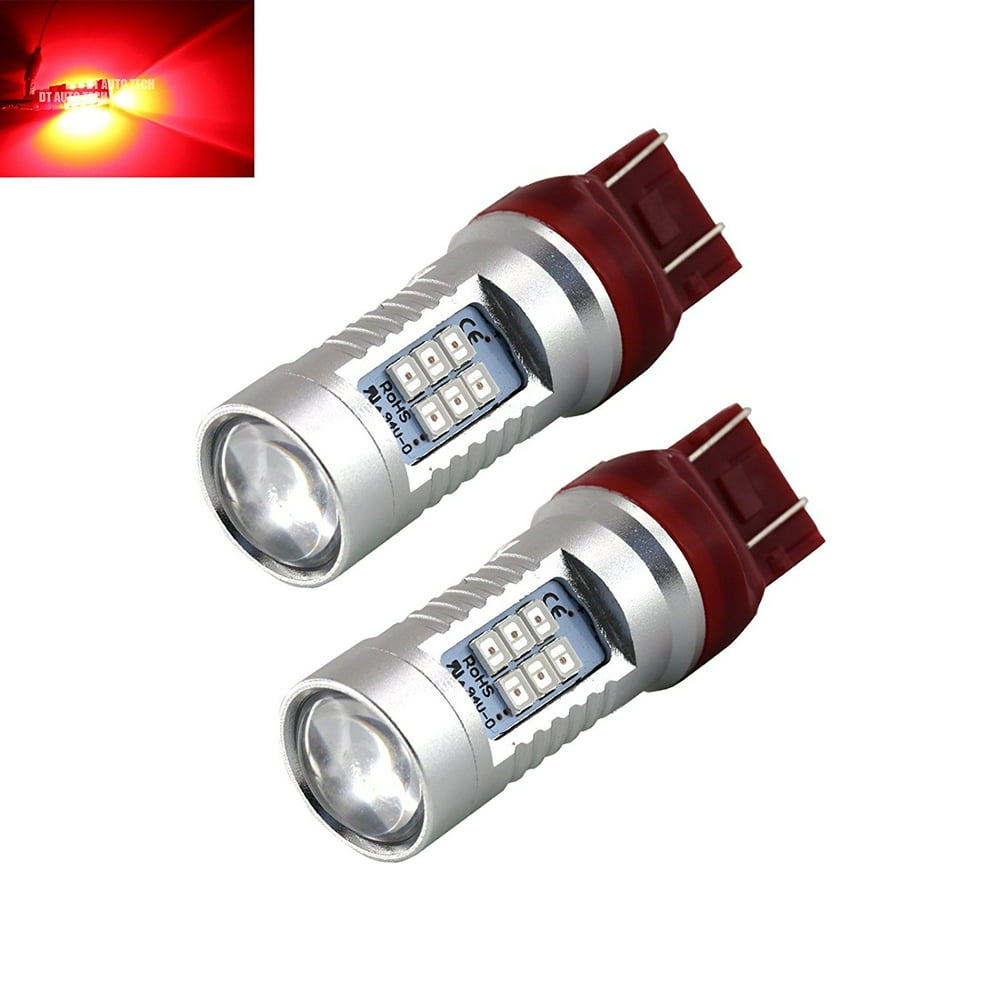 7443 Red 50W High Power 3535 Chip LED Projector Turn Signal/Brake/Tail