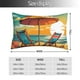 thumbnail image 2 of Balery Vintage Beach Sunset Funda de Cojín Estampada, Regalos para Mujeres, Regalos de Amor para Ella, Regalos para Novia o Esposa, Funda de Almohada-16"x24", 2 of 6
