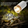 thumbnail image 3 of 25/50/75W Full Spectrum UVA UVB Heat Emitter Lamp Bulb Light for Reptile Brooder, 3 of 4