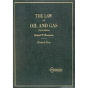 The Law of Oil and Gas (HORNBOOK SERIES STUDENT EDITION), Used [Hardcover]