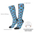 thumbnail image 5 of Bingfone Compression Socks for Women and Men Long Socks for Running Athletic Cycling Nurse-Cute Puppy, 5 of 8