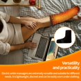 thumbnail image 5 of MesaSe Ankle Heating Pad  Foot and Ankle Massager  with 3 Vibration and Heat Settings  New Upgrade Heated feet Warmers, 5 of 5