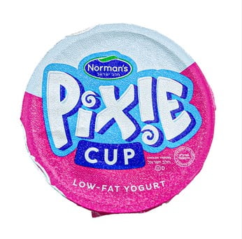 Normans Yogurt Pixie Cup Vanilla, 4 oz