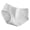 White, variant on Ashirexll Womens Cotton Underwear, Ladies Underwear Panties, Solid Color Style Bow Cotton Crotch Mid Waist Sweet Hip Pants