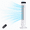 White, variant on Blazezo Tower Fan With Remote, 64° Oscillating Bladeless Cooling Fan, 28dB Quiet Standing Floor Fan for Bedroom Home Office, 5 Speeds 4 Modes 12H Timer