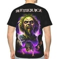 thumbnail image 6 of Unisex 3D Print Beetlejuice T Shirts Graphic Design Casual Summer Short Sleeve Fashion Tees Shirt for Men Women, 6 of 8