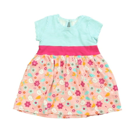 

Pre-owned Zutano Girls Blue | Pink Dress size: 6 Months