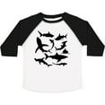 thumbnail image 3 of Inktastic School of Sharks Boys or Girls Toddler T-Shirt, 3 of 5