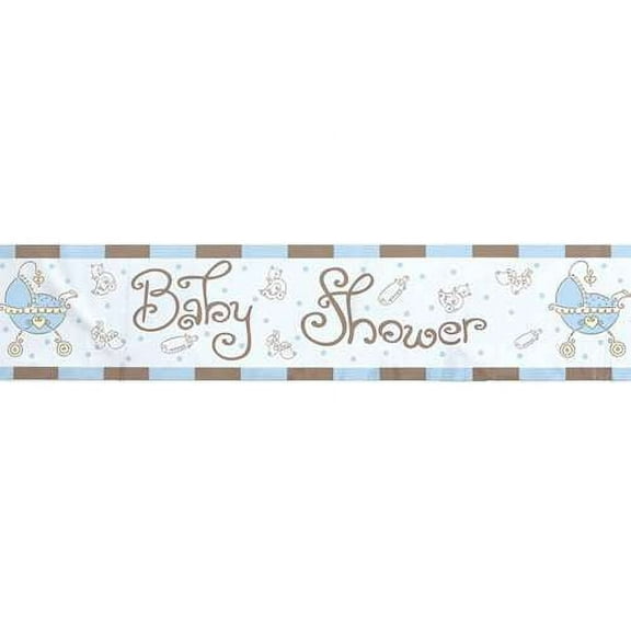 Various Baby Shower 'Baby Joy' Foil Banner (1 Count)