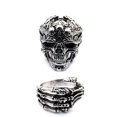 thumbnail image 2 of Gothic Ring Devil's Claw Skull Cuff Ring (9), 2 of 2