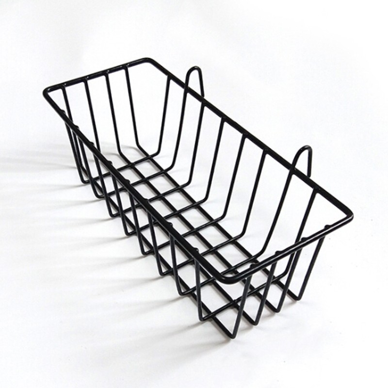 Home Wall Storage Rack Hanging Basket Shelf Holder Display Organizer