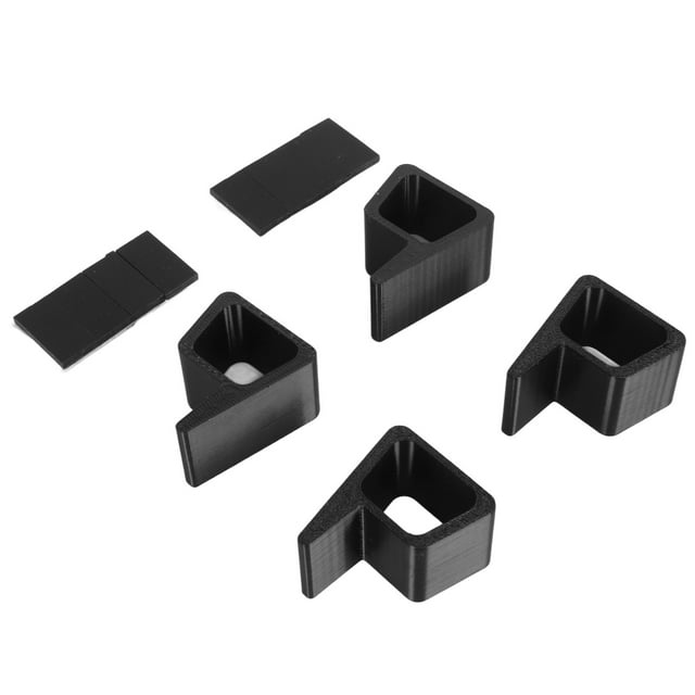 Soporte Horizontal Para Consola, Negro De Doble Capa, Silicona Duradera, Patas De Enfriamiento Para Consola, Soporte A Prueba De Desgaste Para Máquina De Enfriamiento De Consola