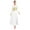 White, variant on IEFIEL Womens Metallic Praise Liturgical Worship Dress Bicolor Long Sleeve Lyrical Dance Dress Choir Performance Dancewear White XXL