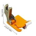thumbnail image 3 of Adjustable Coated Presser Foot For Industrial Sewing Machines Multifunctional Hemmer Foot For Industrial Sewing Machine, 3 of 6