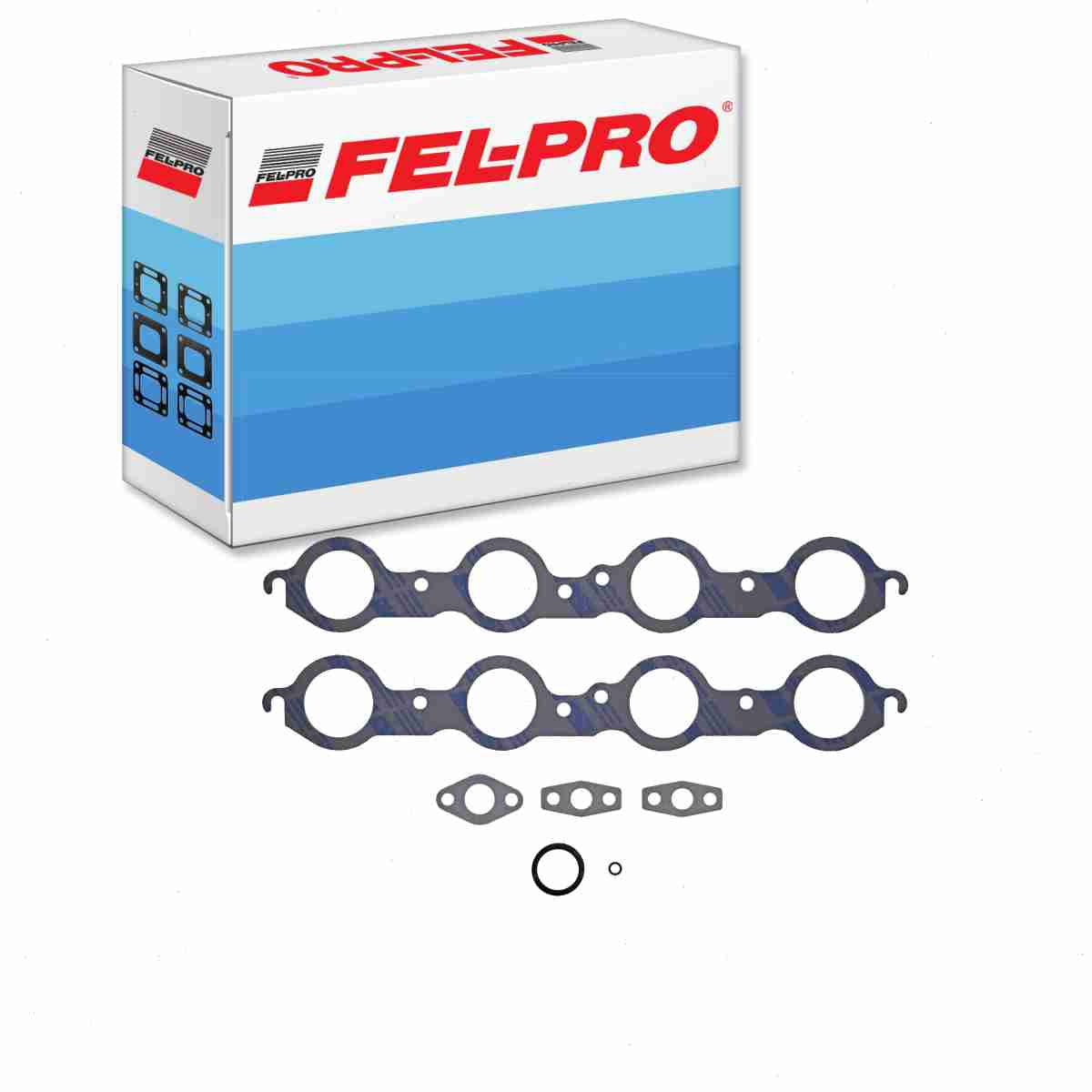 FEL-PRO MS 91840 Exhaust Manifold Gasket Set - OEM Quality, Perfect Fit, Engineered For Reliable Sealing