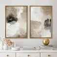 thumbnail image 2 of IDEA4WALL Framed Canvas Print Wall Art Set Brown & White & Black Collage Abstract Shape Modern Art Decorative Bohemian Colorful Chic Artwork for Living Room, Bedroom, Office -, 2 of 5
