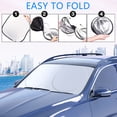 thumbnail image 7 of UHIAGREE Car Windshield Sun Shade,59'' x 27.5'' Foldable Sun Visor for Car Windshiel,Universal, 7 of 7