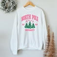 thumbnail image 3 of North Pole University Pink Trees | Sweatshirt, 3 of 4