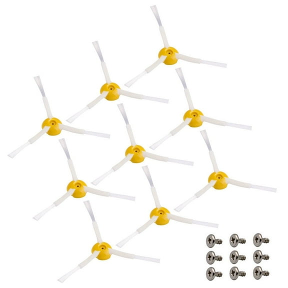 Neutop Side Brush Compatible with All iRobot Roomba 900, 800, 700, 600, 500 Series 960 980 981 985 860 880 890 891 895 760 770 614 645 650 655 665 671 675 690 692 694 560 595 Models, 9-Pack.