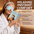 thumbnail image 2 of FACEMOON Steam Eye Mask – 10 Count, Self-Heating Warm Compress for Dry Eyes Relief and Puffiness | Disposable, Odorless, 2 of 8