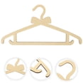 thumbnail image 4 of OULII 1Pcs Hanger For Newborn Clothes Wooden Bow Shape Smooth Surface Baby Closet Photo Shooting, 4 of 7