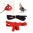 thumbnail image 4 of Pet Bird Harness Leash Pet Bird Harness Leash Adjustable Birds Harness Lightweight Bird Flying Harness Traction Rope For Alexandrine Scarlet Keck Mini Macaw Bird Harness Leash, 4 of 8