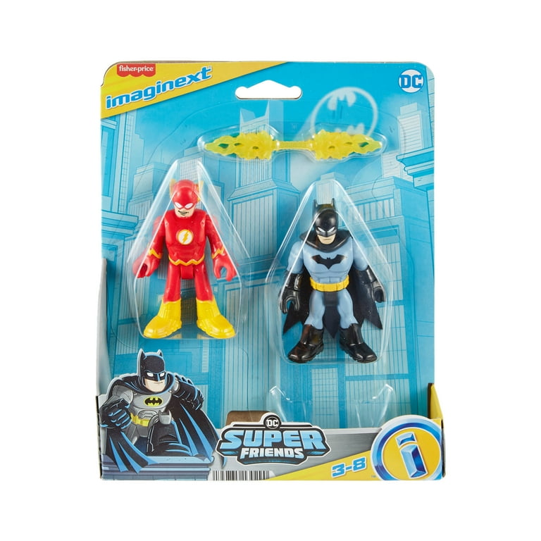 Imaginext DC Super Friends Batman and The Flash Figure Set,