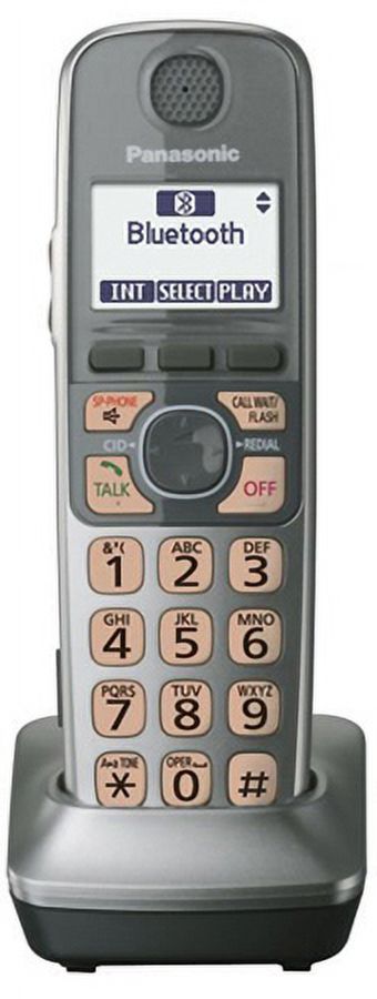 Panasonic KX-TG7733S DECT 6.0 1.90 GHz Cordless Phone, Silver - image 3 of 3