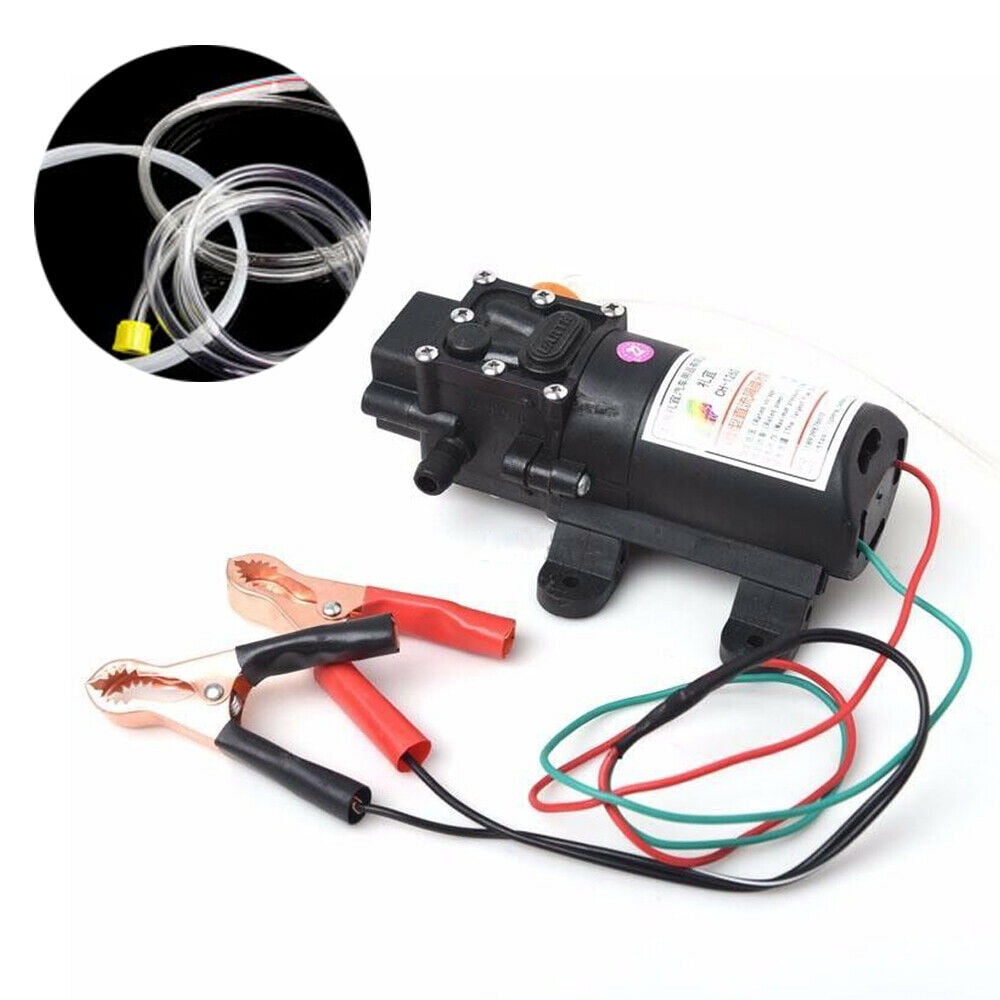 12V Motor Oil Fluid Extractor Electric Siphon Transfer Change Pump 60W