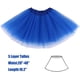thumbnail image 4 of Faldas tutú para niñas y mujeres, disfraz de baile, fiesta de Navidad y Halloween, vestido de tul de ballet, paquete de 1-2, 4 of 4