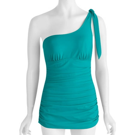 Catalina - Suddenly Slim Women's One Shoulder Swimsuit - Walmart.com