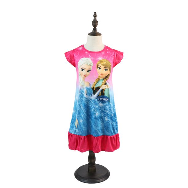 2023 vestido de princesa de Disney para niñas ropa de verano ropa para niños Frozen 2 pijamas de Anna Elsa para niños traje informal de cumpleaños 3 8Y6T Gao Jinjia LED