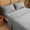 Gray, variant on Sleep Zone Queen Washed Microfiber Sheet Set, Black 14 Inch Deep Pocket, Ultra Soft For All Season