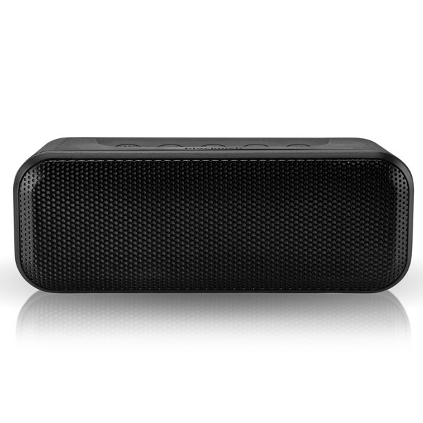 Blackweb Stereo Bluetooth Speaker with BuiltIn Microphone and Micro
