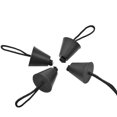 thumbnail image 1 of Soidarity Kayak Scupper con Pad Eyes Drain Holes Deck Silicona Nylon Hebillas Juego impermeable Tapón Robusto Accesorios universales Deportes acuáticos Soidarity OD002555-00B, 1 of 6