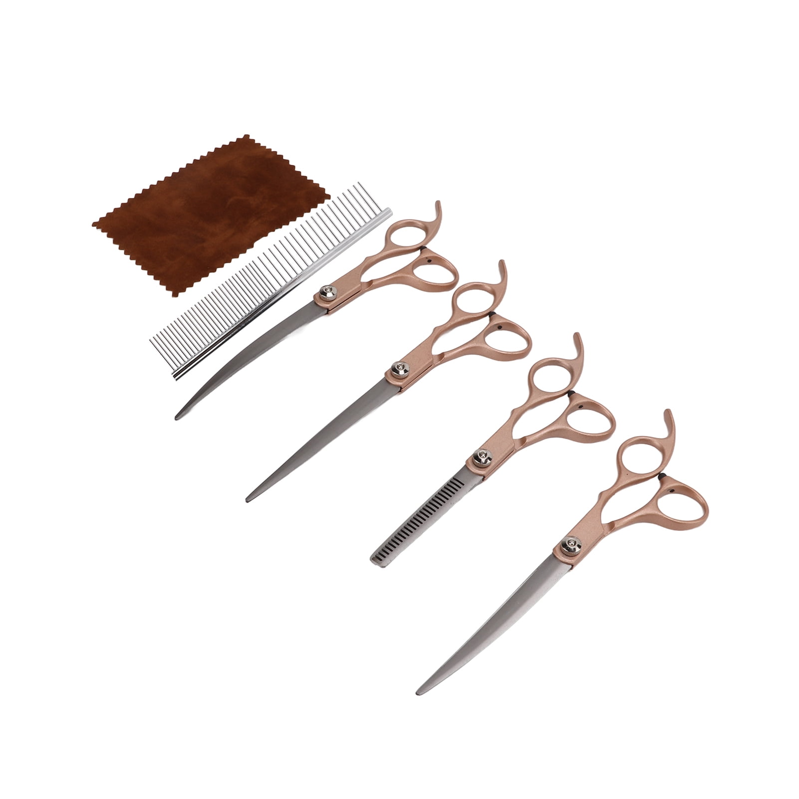 Hair Trimming Scissors, Professional Pet Hair Trimming Scissors Set 4