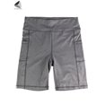 thumbnail image 4 of PULLIMORE Women High Waist Athletic Biker Shorts Workout Running Yoga Compression Pants With Side Pockets (Grey,XXL), 4 of 8