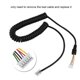 thumbnail image 5 of Cable de micrófono de repuesto para Yaesu MH-48A6J, FT-7800, FT-8800, FT-8900, FT-7100M, FT-2800M, FT-8900R, Cable de Micrófono de Mano MH-48 Amonsee No, 5 of 6
