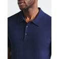 thumbnail image 4 of Free Assembly Men's Cozy Yarn Everyday Polo Sweater with Short Sleeves, Sizes XS-3XL, 4 of 5