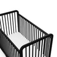 Storkcraft Pasadena 3in1 Convertible Baby Crib, Black