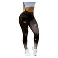 thumbnail image 1 of Leggings deportivos Qarigey para gimnasio gran resistencia Negro L, 1 of 6