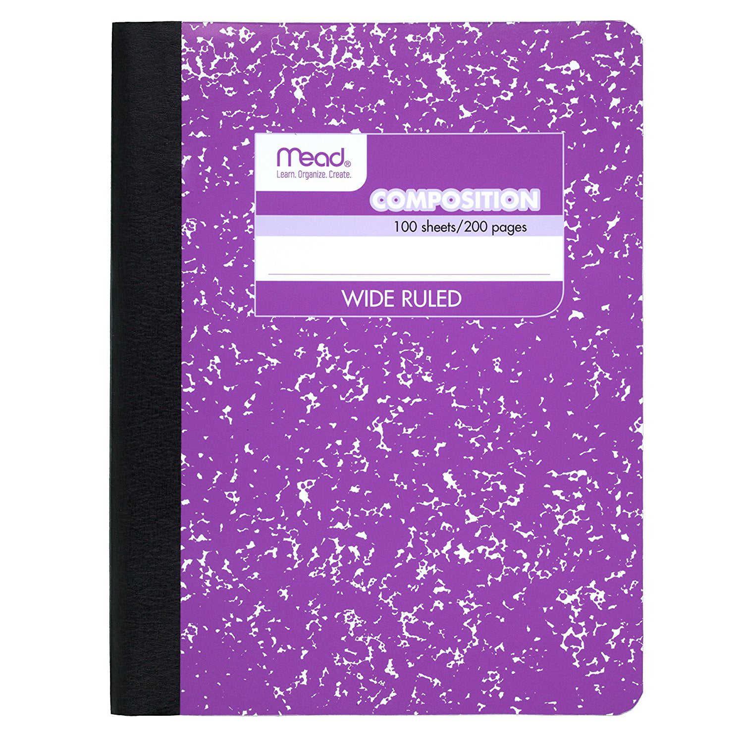 5 Pack 100 Sheets 200 Pages Composition School Note Books Wide Ruled 