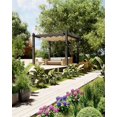 thumbnail image 3 of An Aluminum Flower And Grape Trellis, 3 of 6