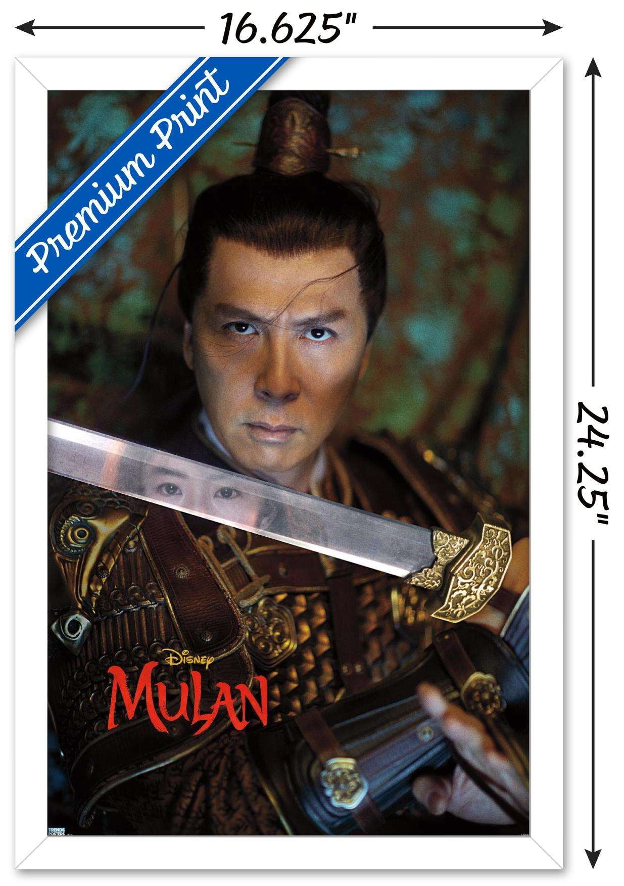 Disney Mulan - Commander Tung Wall Poster, 14.725" x 22.375", Framed