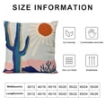 thumbnail image 6 of Acheng Boho Abstract Throw Pillows,Watercolor Sun Moon Throw Pillow Cover Nature Desert Landscape Modern Art Cushion Cover, Boho Throw Pillows for Sofa Bedroom Decor,2 Pcs White, 6 of 6