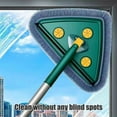 thumbnail image 6 of Vacemry Under $5 Extendable Window Cleaner, Telescoping Ceiling Wall Roof Dust Mop with Soft Microfiber Pad, Adjustable Pole for High Reach Glass Tile Surface Cleaning Tool, 6 of 6