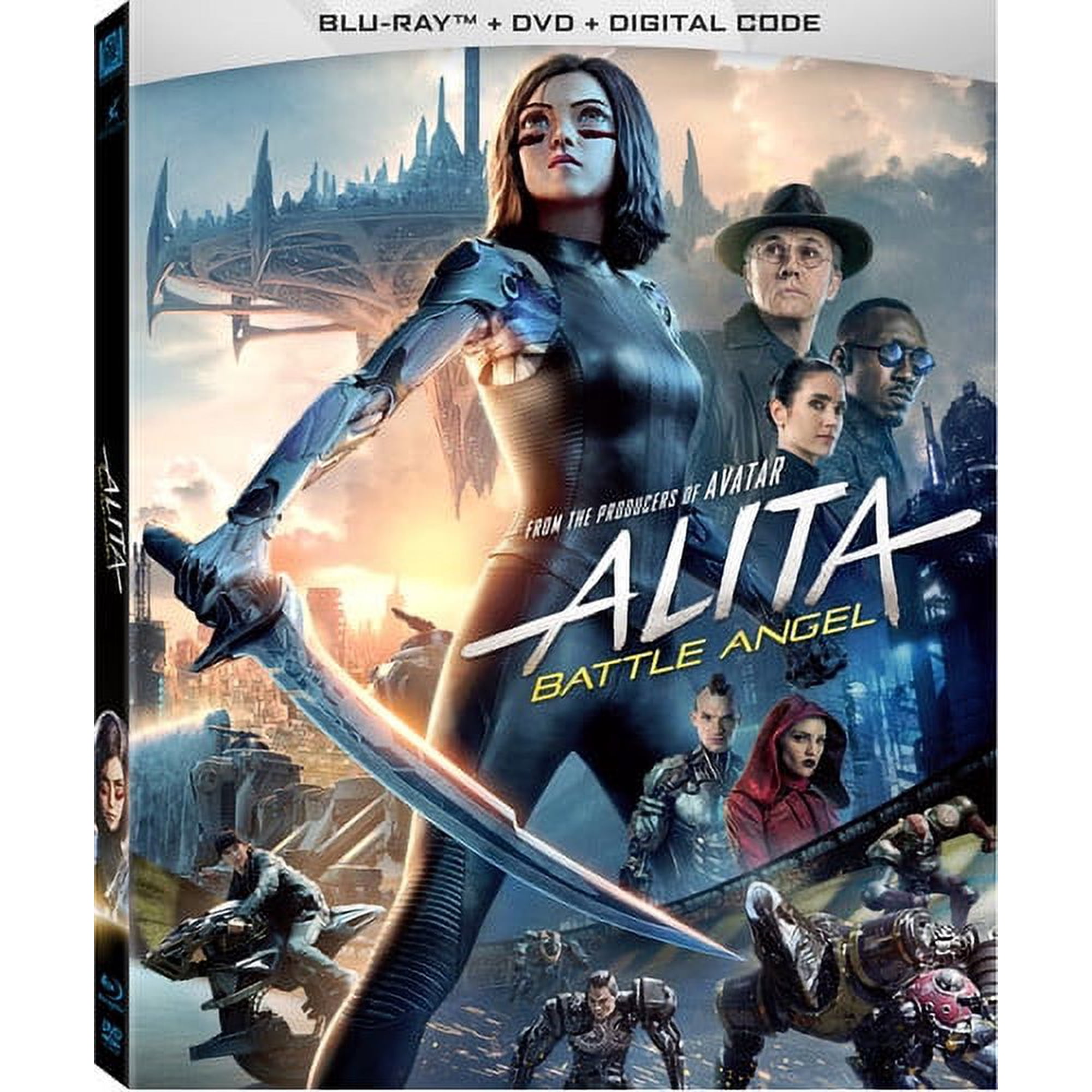 Alita: Battle Angel (Blu-ray + DVD + Digital Copy), 20th Century Studios, Sci-Fi & Fantasy